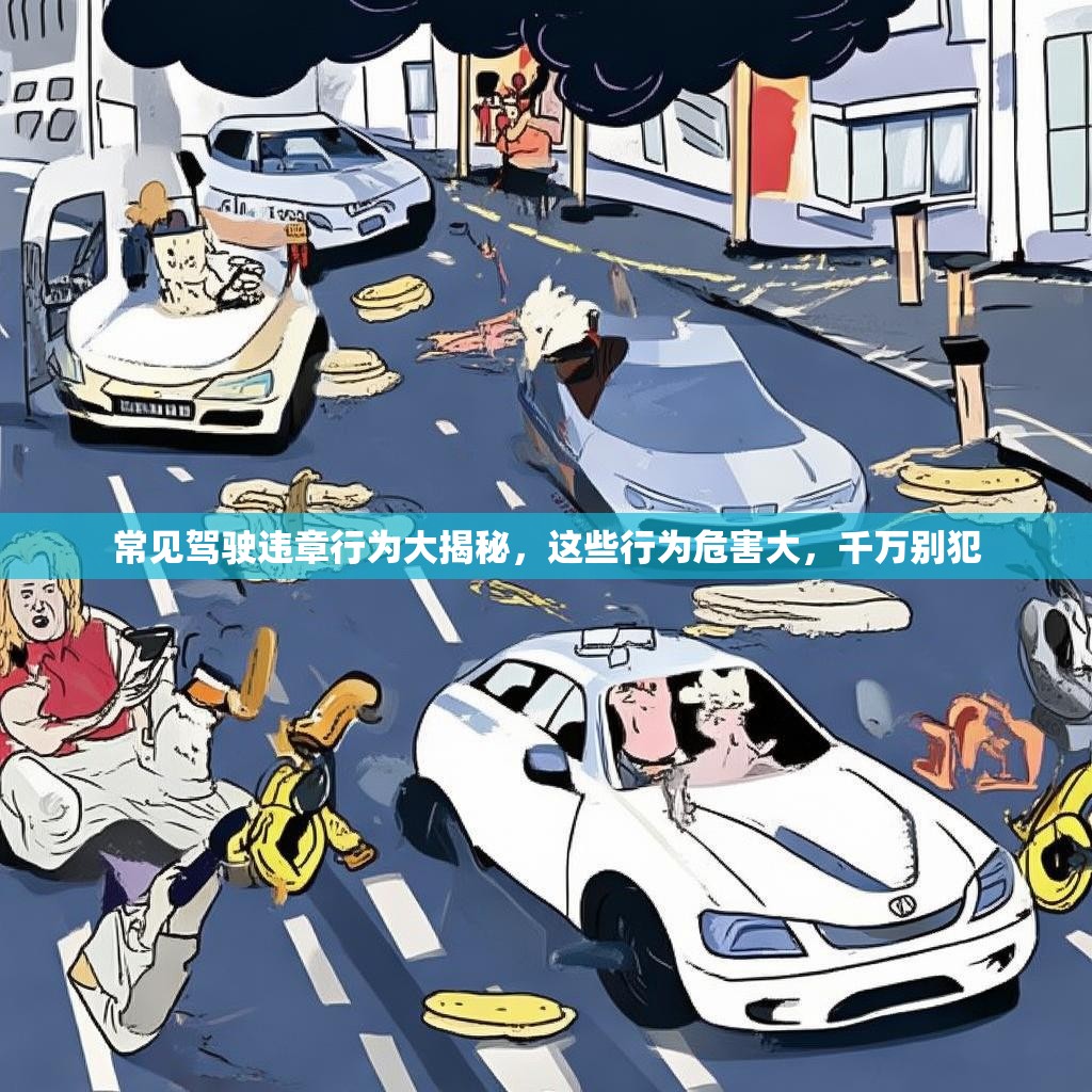 常見駕駛違章行為大揭秘，這些行為危害大，千萬別犯