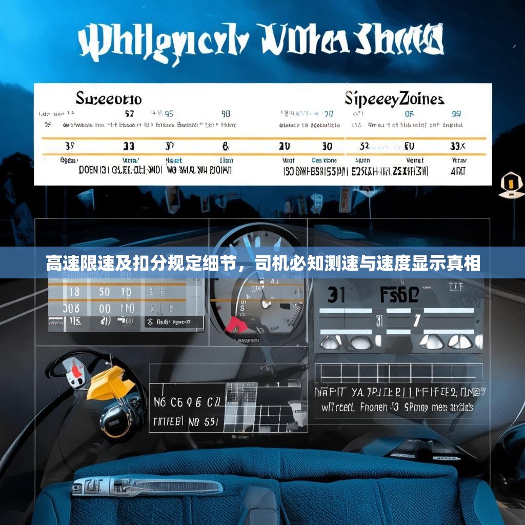 高速限速及扣分規定細節，司機必知測速與速度顯示真相