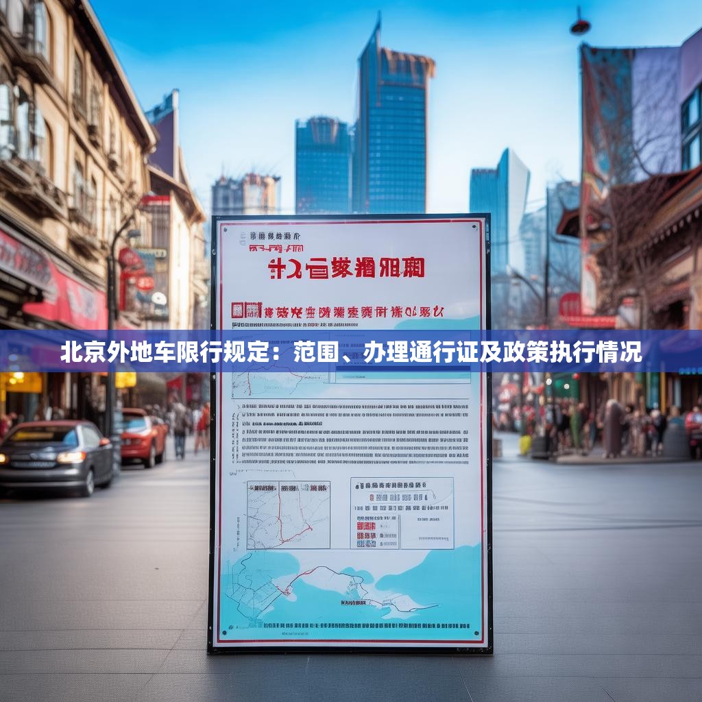 北京外地車限行規(guī)定：范圍、辦理通行證及政策執(zhí)行情況