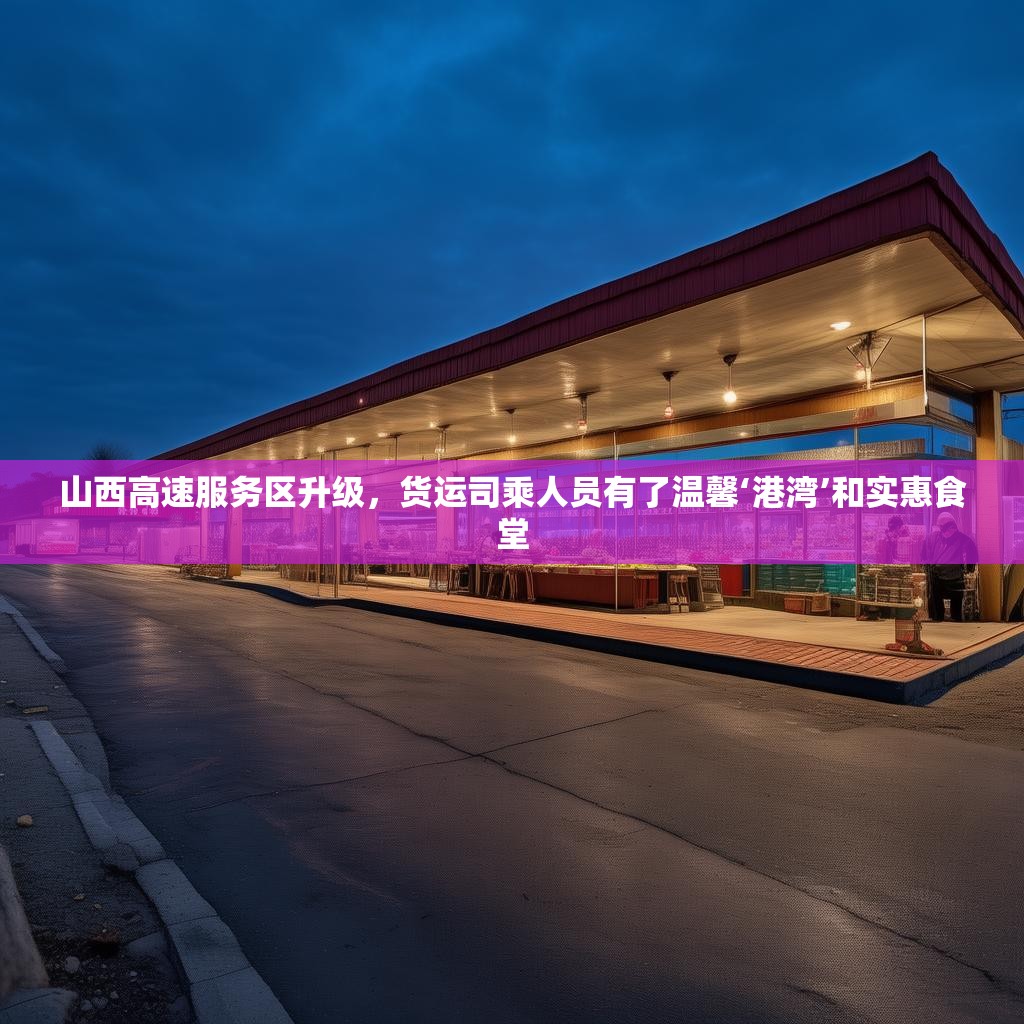 詳細閱讀:山西高速服務區升級,貨運司乘人員有了溫馨‘港灣’和實惠食堂 山西高速服務區升級,貨運司乘人員有了溫馨‘港灣’和實惠食堂