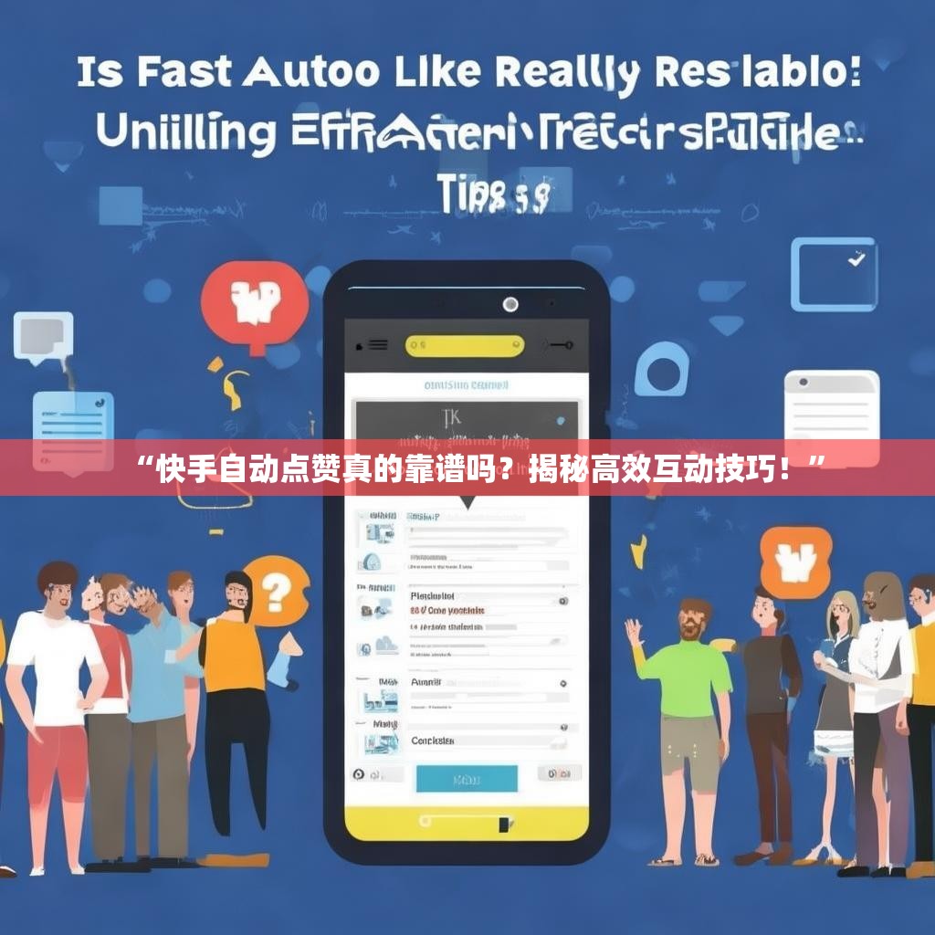 “快手自動點(diǎn)贊真的靠譜嗎？揭秘高效互動技巧！”