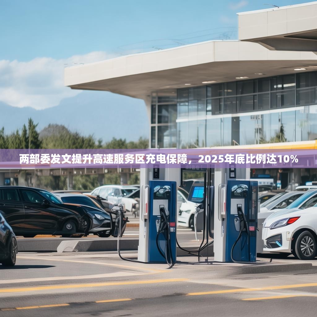 兩部委發(fā)文提升高速服務(wù)區(qū)充電保障，2025年底比例達(dá)10%